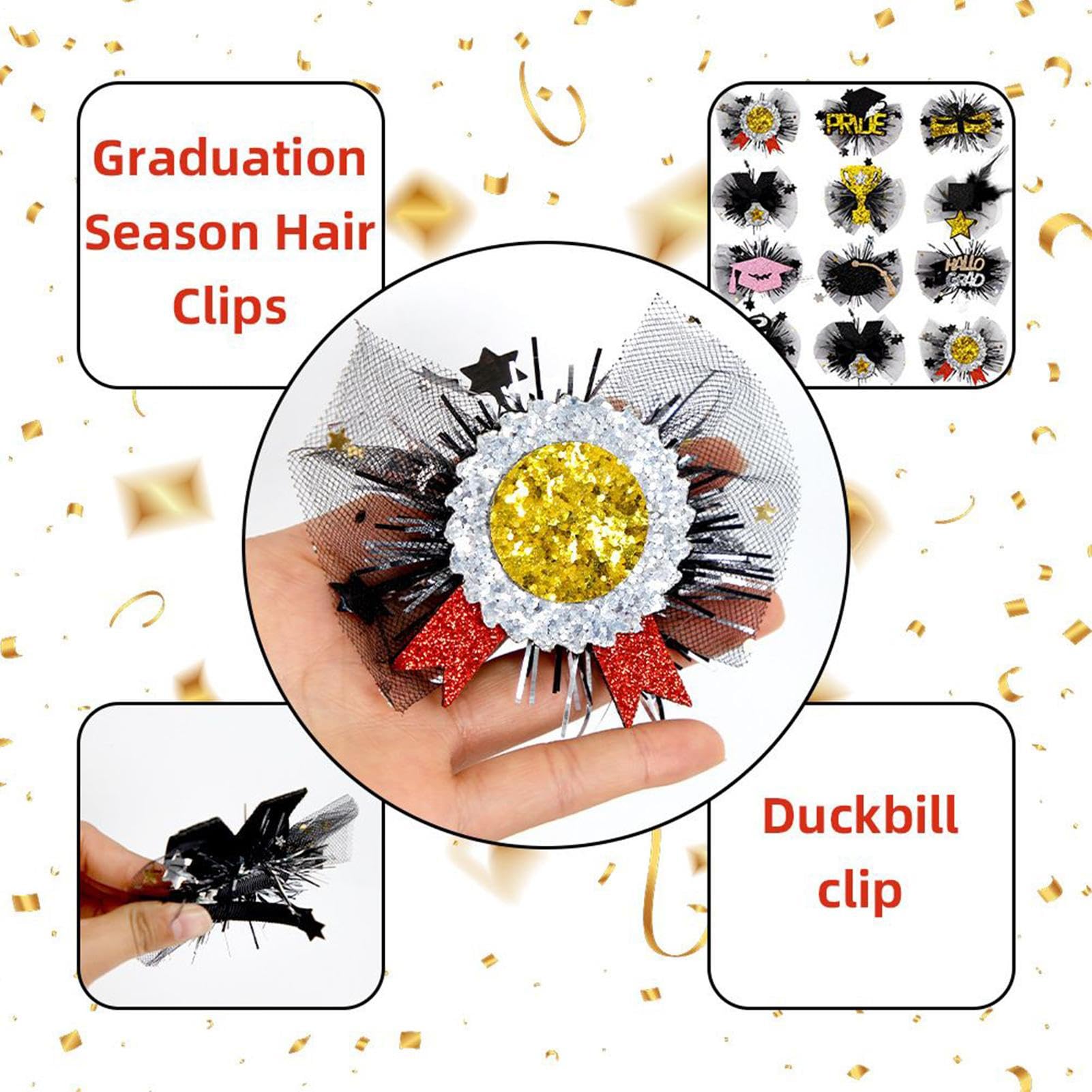 Pinzas Para El Cabello Para Mujer Complementos De Peinado, Peluquería | Pinzas para el cabello de graduación Graduación, Regalos , Compañeros, Estudiantes, Profesores, Amigos, Adolescentes,
