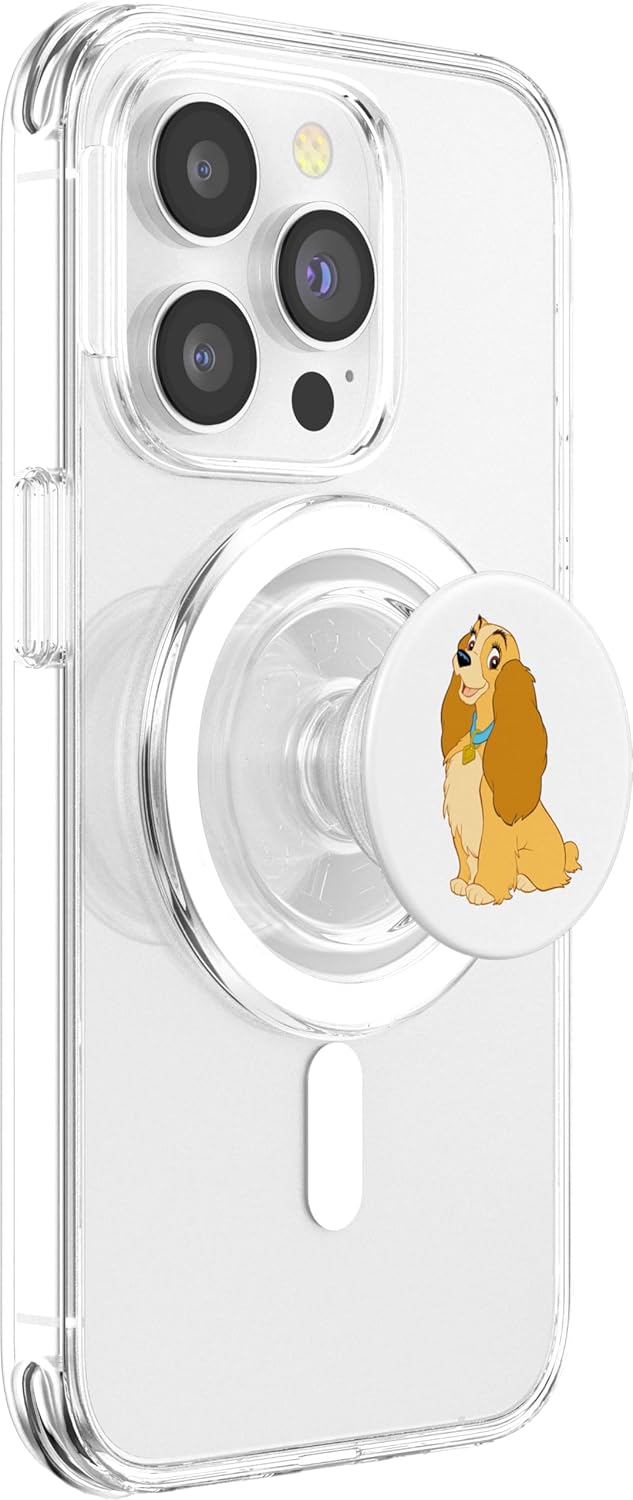 Disney Lady and the Tramp Lady PopSockets MagSafe PopGrip for iPhone