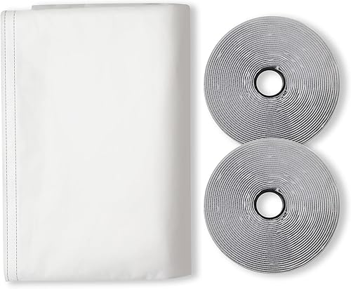 Miniatura 9 de FSEN Kit universal de sellado de ventana de 157.5 in para aire acondicionado portátil, tela Oxford resistente, cubierta impermeable sin taladros con