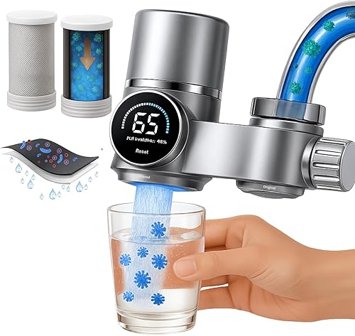 Smart Faucet Water Filter with LED Display