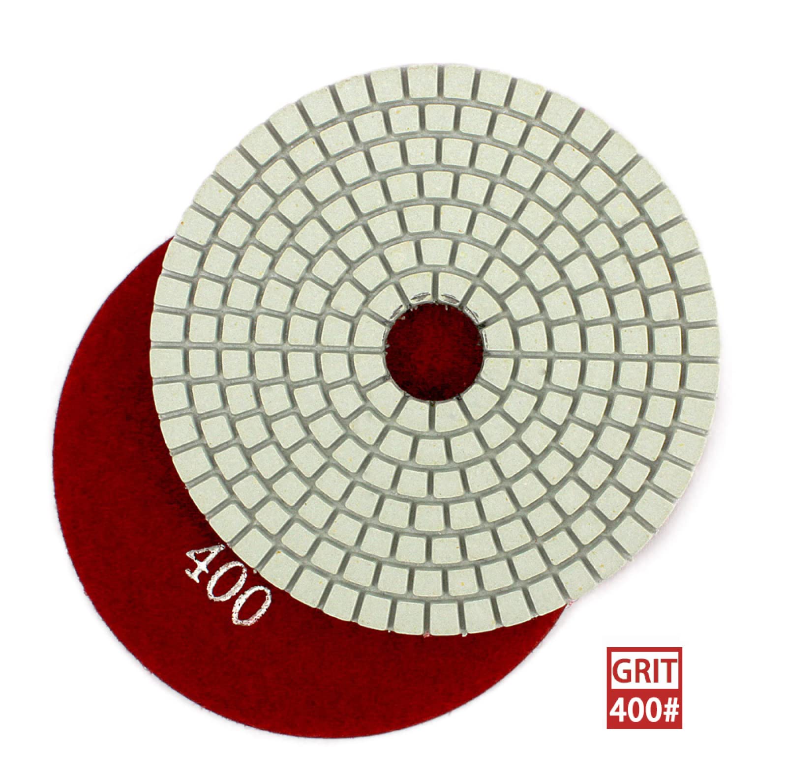 Tarcze polerskie， do granitu, marmuru, elastycznego, 100 mm, do polerowania betonu, kamienia, tarczy polerskiej, mokrej, 100/50(400)