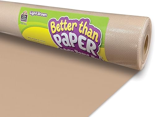 Miniatura 2 de Teacher Created Resources Rollo de tablón de anuncios de color marrón claro Better Than Paper y color malva claro Better Than Paper