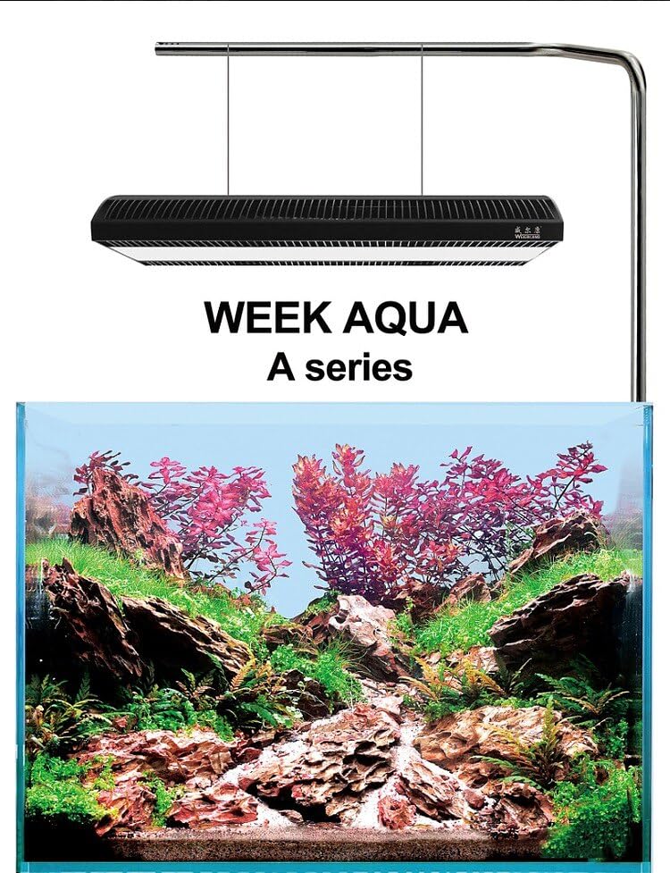 Week Aqua A430 PRO 120W Full Spectrum RGB+UVA Aquarium Freshwater