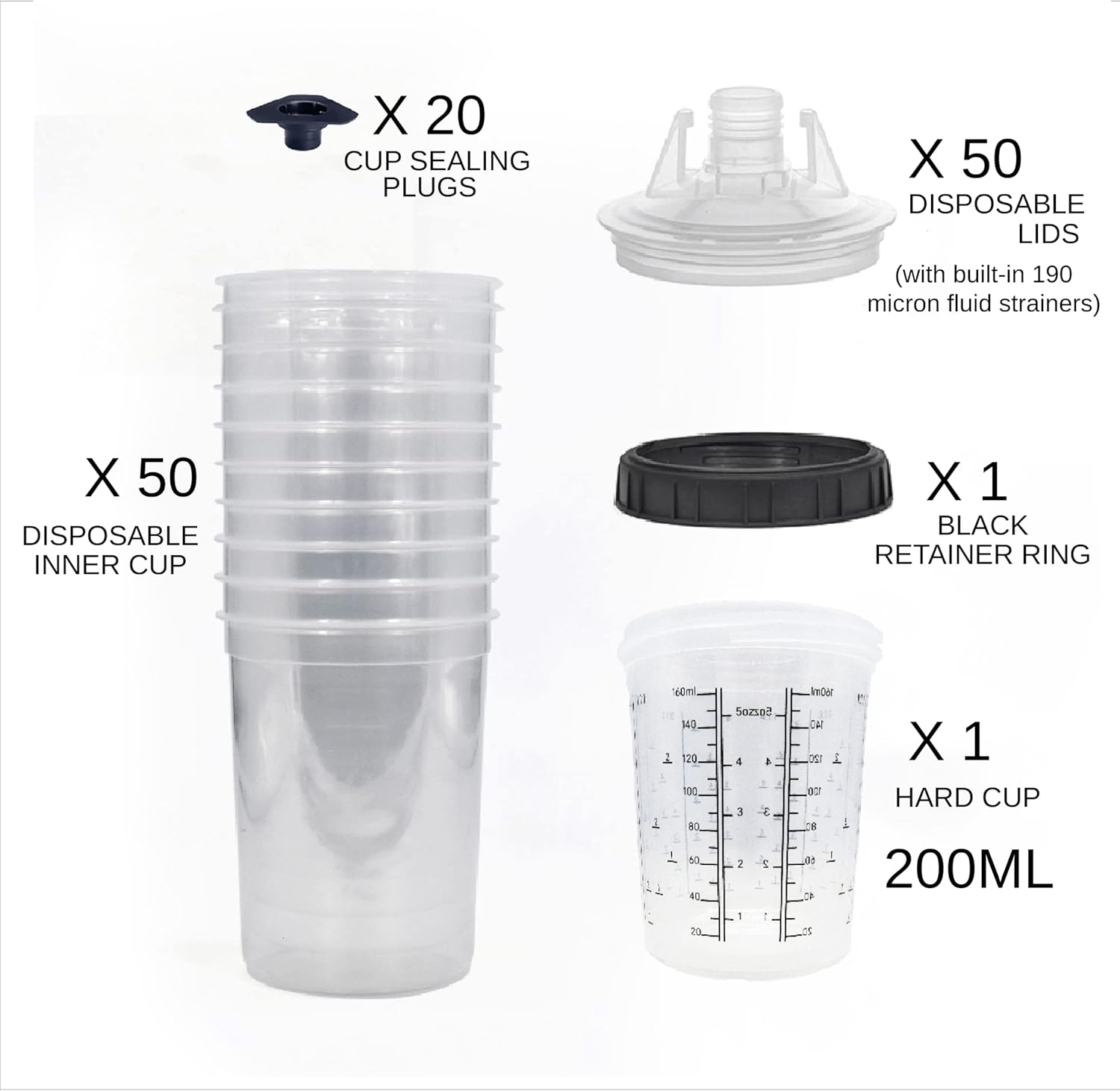 Anest Iwata WIDER4-13J2 1.3mm Without Cup Successor Model W-400-132G Center Cup | Acquisti Online Su - Foto 8