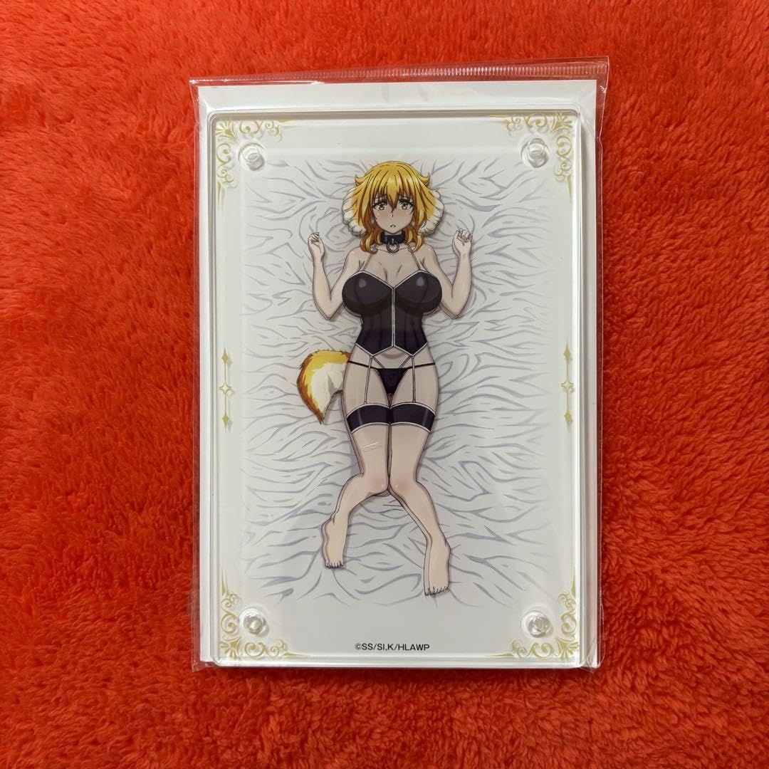 完売品　異世界迷宮でハーレムを×ドンキホーテ　ギミックアクリルパネル　ロクサーヌ 異世界迷宮でハーレムを」×ドン・キホーテ 限定コラボグッズ発売