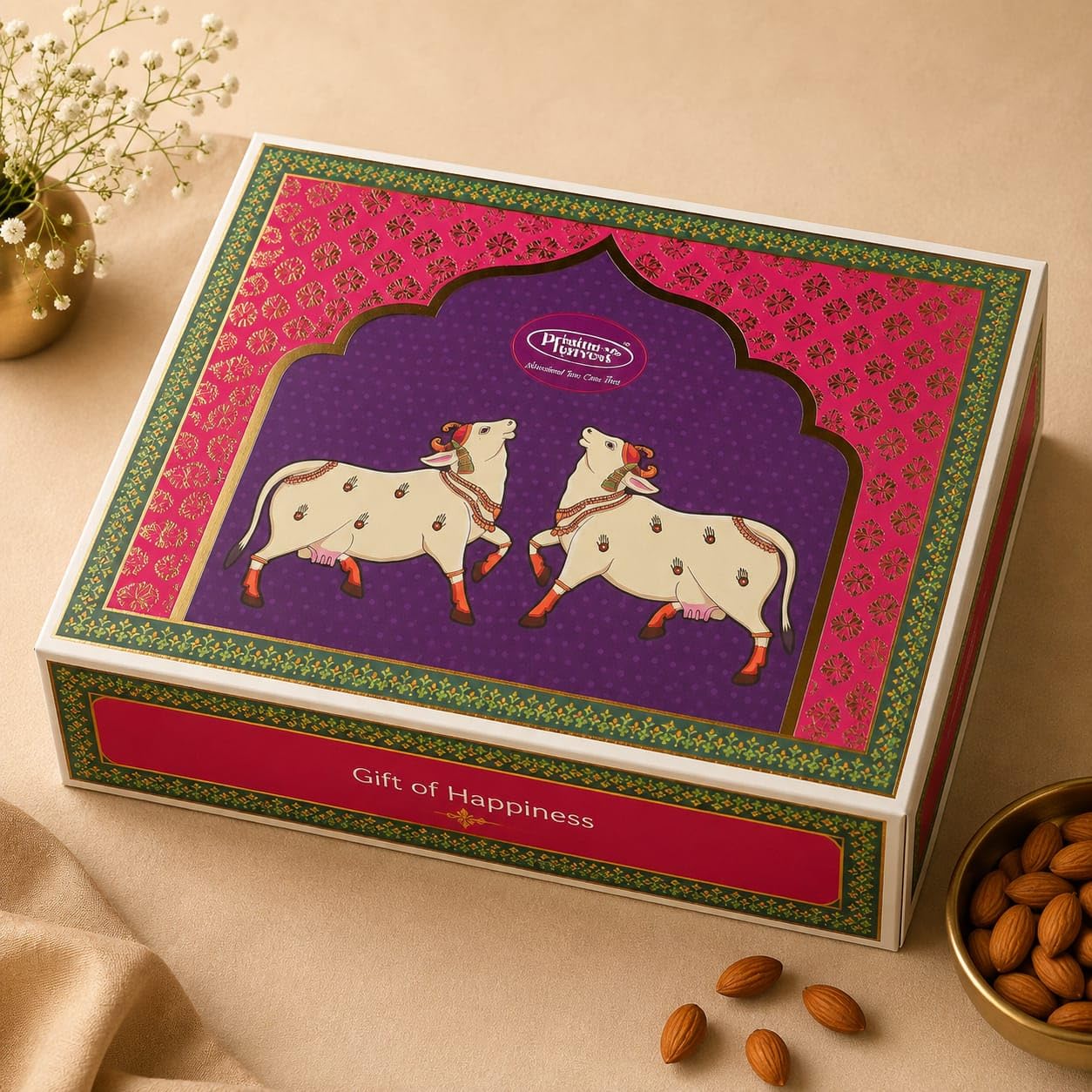 Pristine Harvest Premium Dry Fruit Gift Hamper | Rakhi Gift | Diwali Gift | Festive Pack-image-15