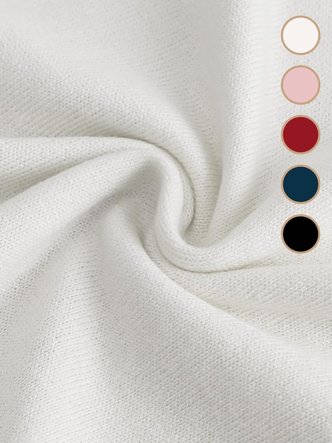 DJT Womens Solid Knit Short Asymmetric Wrap Poncho Topper - Image 5