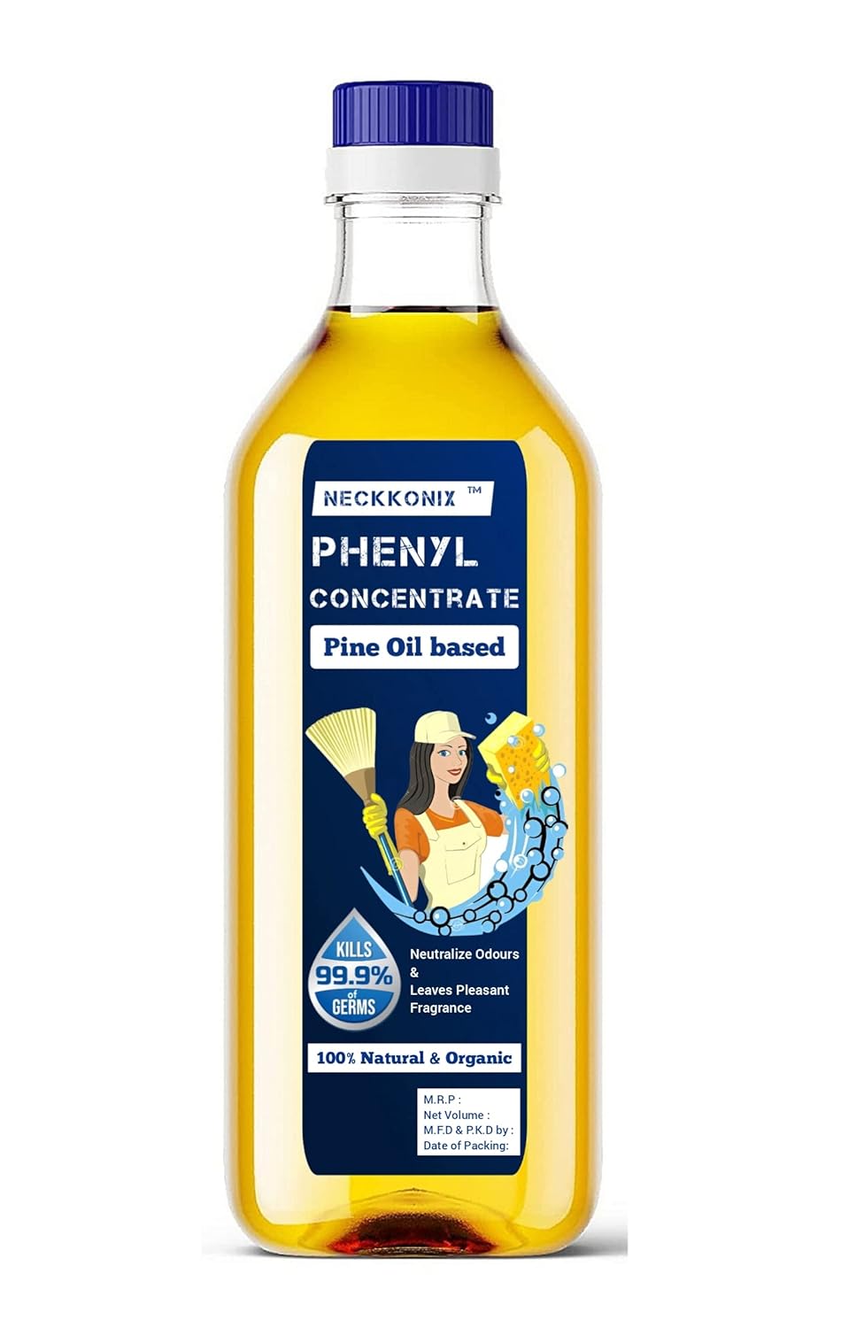 NECKKONIX ™ Think White Phenyl Pine Oil Based Compound Concentrate 1