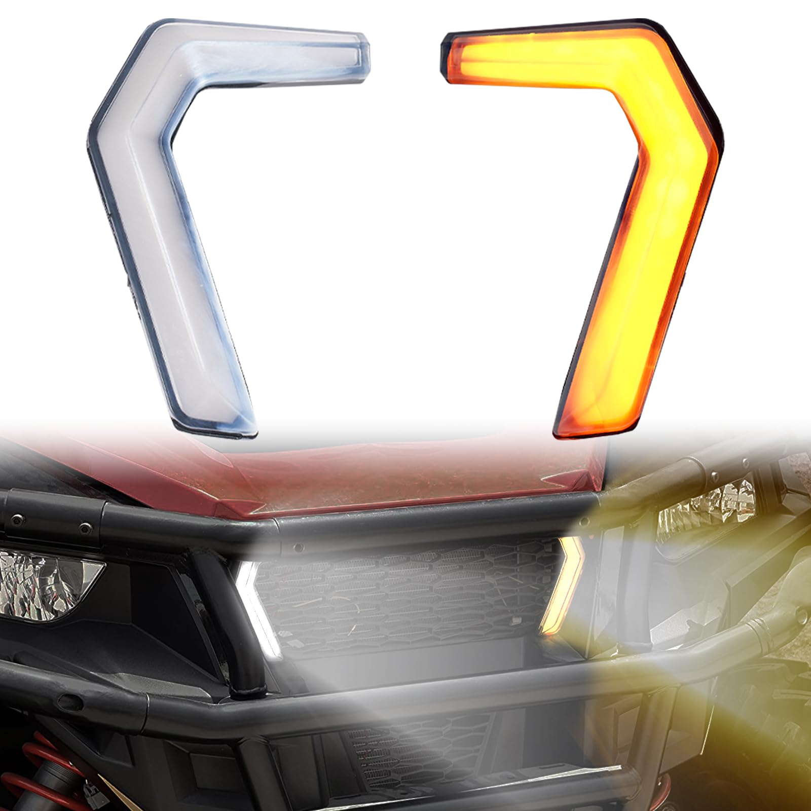 Amazon.com: A & UTV PRO LED Turn Signal Fang Lights for 2016-2025