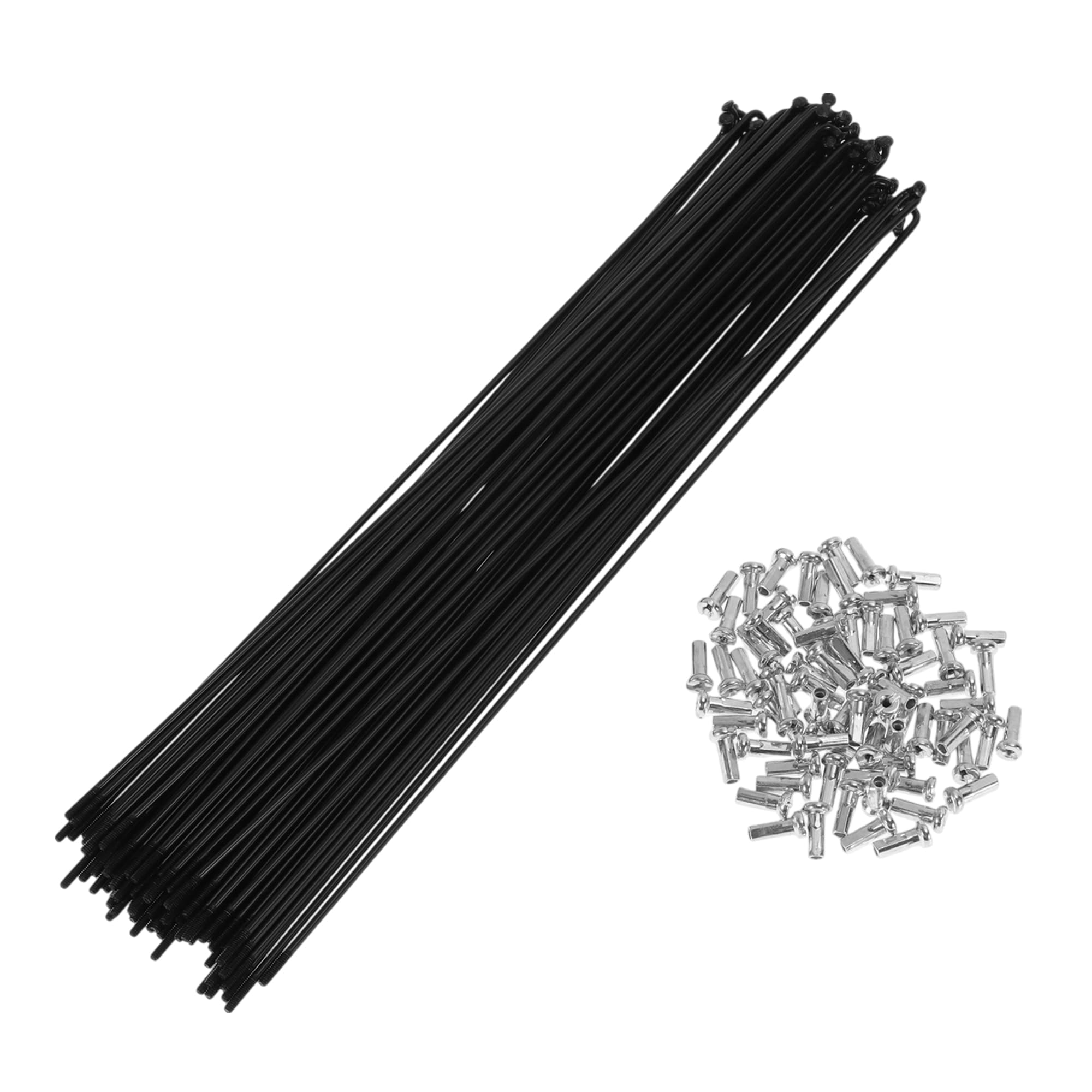 TUCKBOLD 72 Set 14G Bicycle Spoke 246mm Bike Wheel Spoke Carbon Steel Black