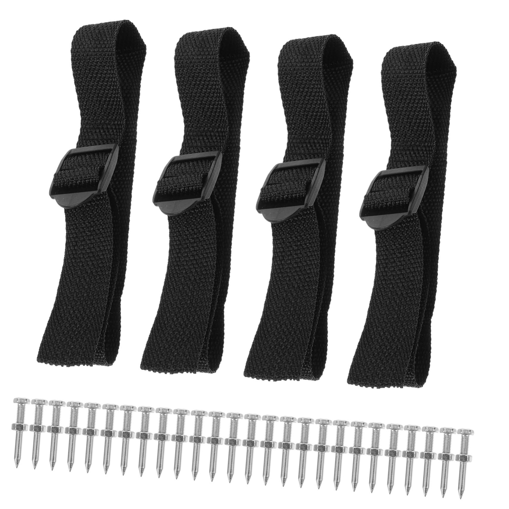 BESPORTBLE Garden Lawn Aerator Nail 1040d Rolling Aerator Spike Shoes for Grass Strap for Mowing