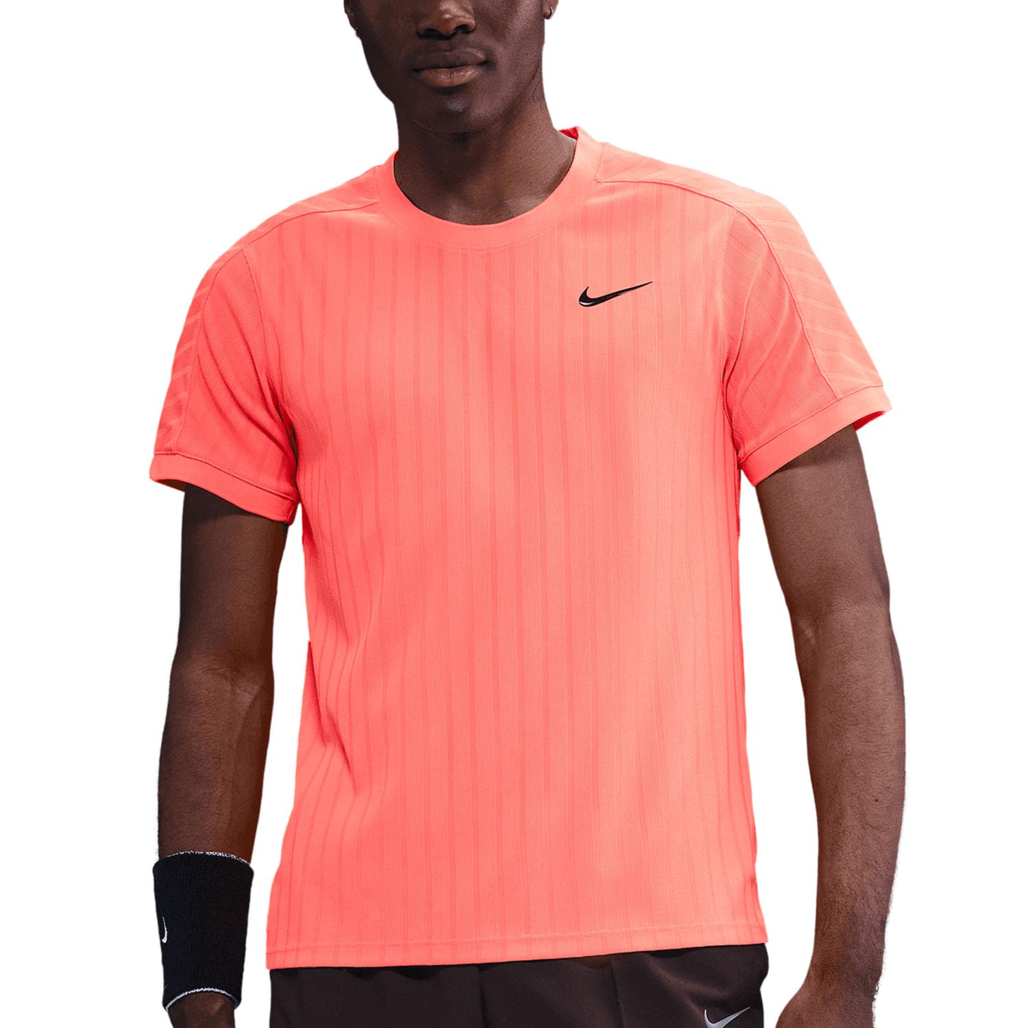 Court Dri-FIT ADV Tennis Slam T-Shirt Bright Mango Men's sz Large