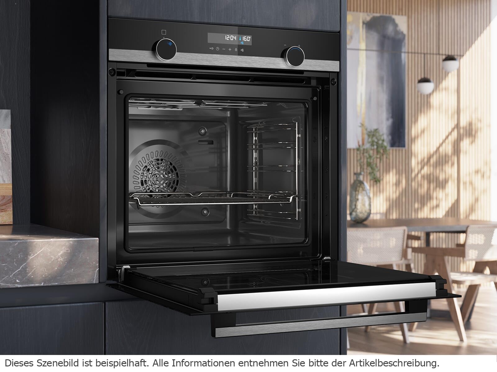 Siemens HB578GBS3, iQ500, piekarnik do zabudowy 60 x 60 cm, activeClean piroliza samooczyszczająca, gorące powietrze 3D, szybkie nagrzewanie, cookControl30 programy automatyczne, softMove, stal
