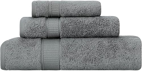 Miniatura 114 de Juego de 2 toallas de baño de lujo de La Hammam para baño, spa, gimnasio, ducha, piscina, dormitorio universitario Toallas de baño turcas