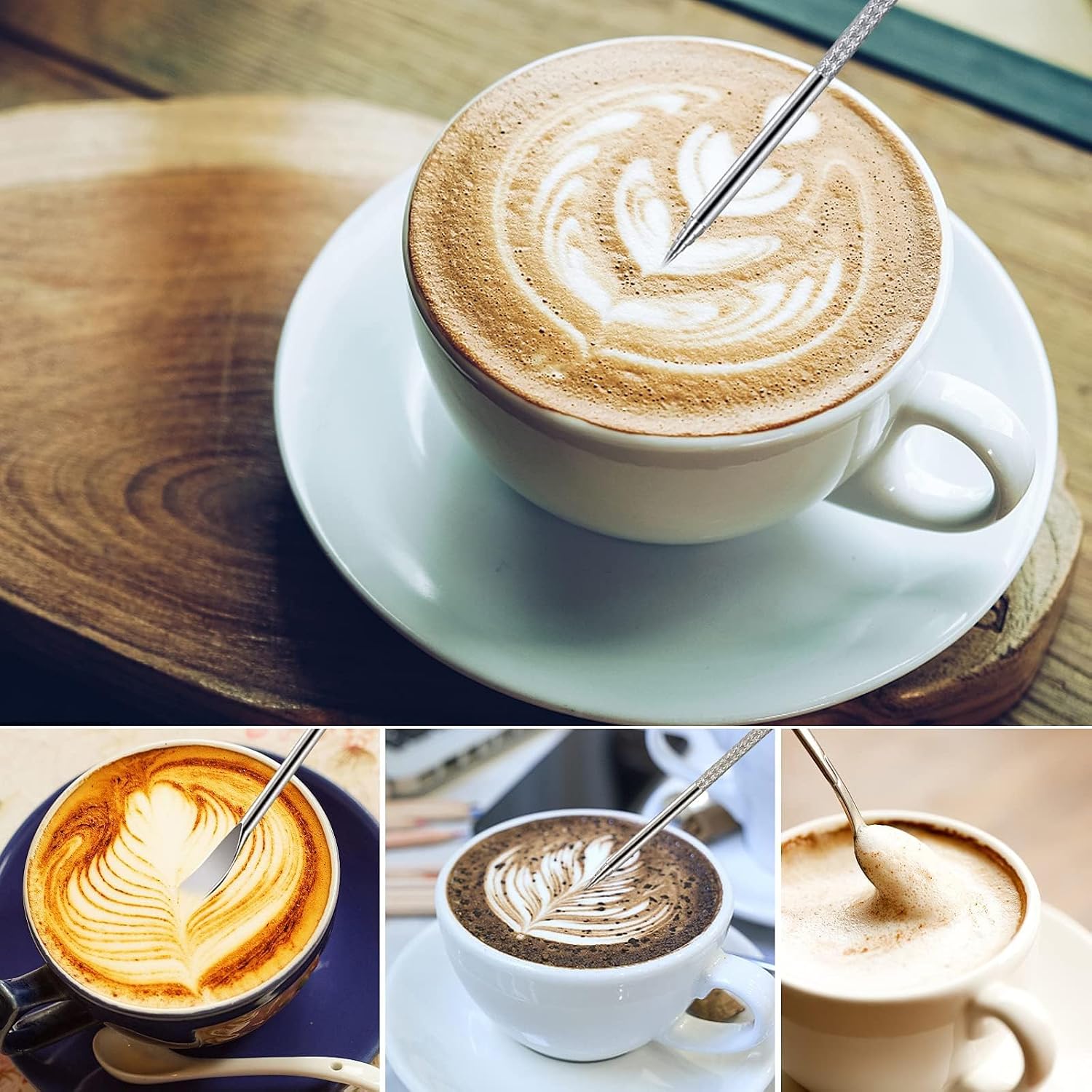 Stainless Steel Milk Frothing Pitcher - 12oz (350ml), Espresso Steaming Pitcher for Coffee, Cappuccino, Premium Barista Tools for Precision Latte Art, 12oz Jug Cup