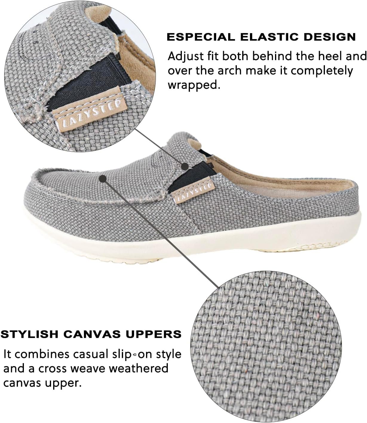 LazyStep Men's Slippers with Arch Support Trevor Orthopedic House Shoes - Image 5