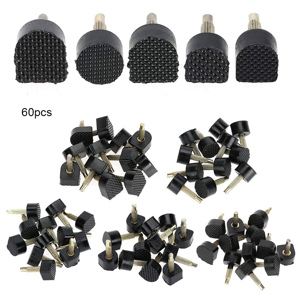 Kołki do butów, TPU Wysokie obcasy Porady dotyczące naprawy butów Gwintowniki Pin Lifts Wymiana, do wysokich obcasów, Szewcy, 600, 601, 604A, 604, 606, U-shape (60szt)