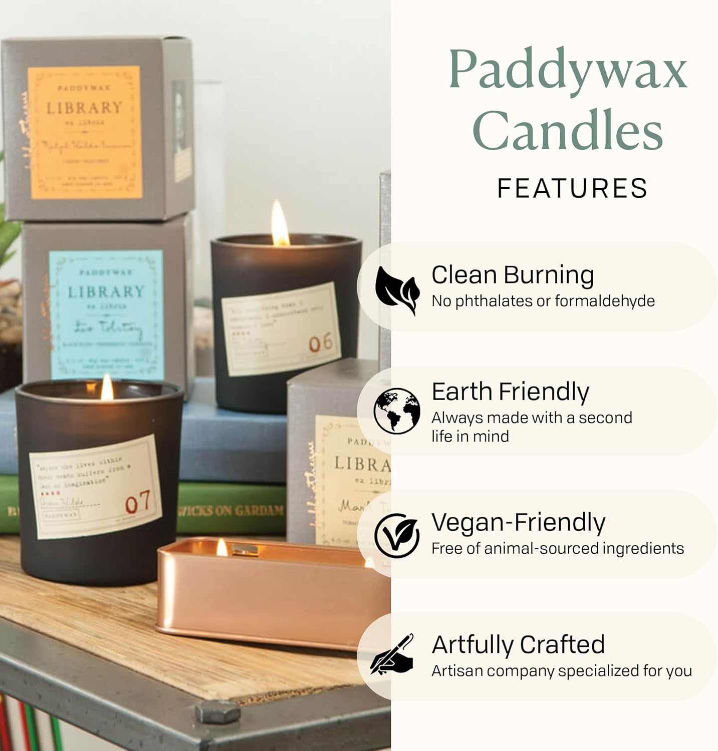 Paddywax, Candle Library Poe