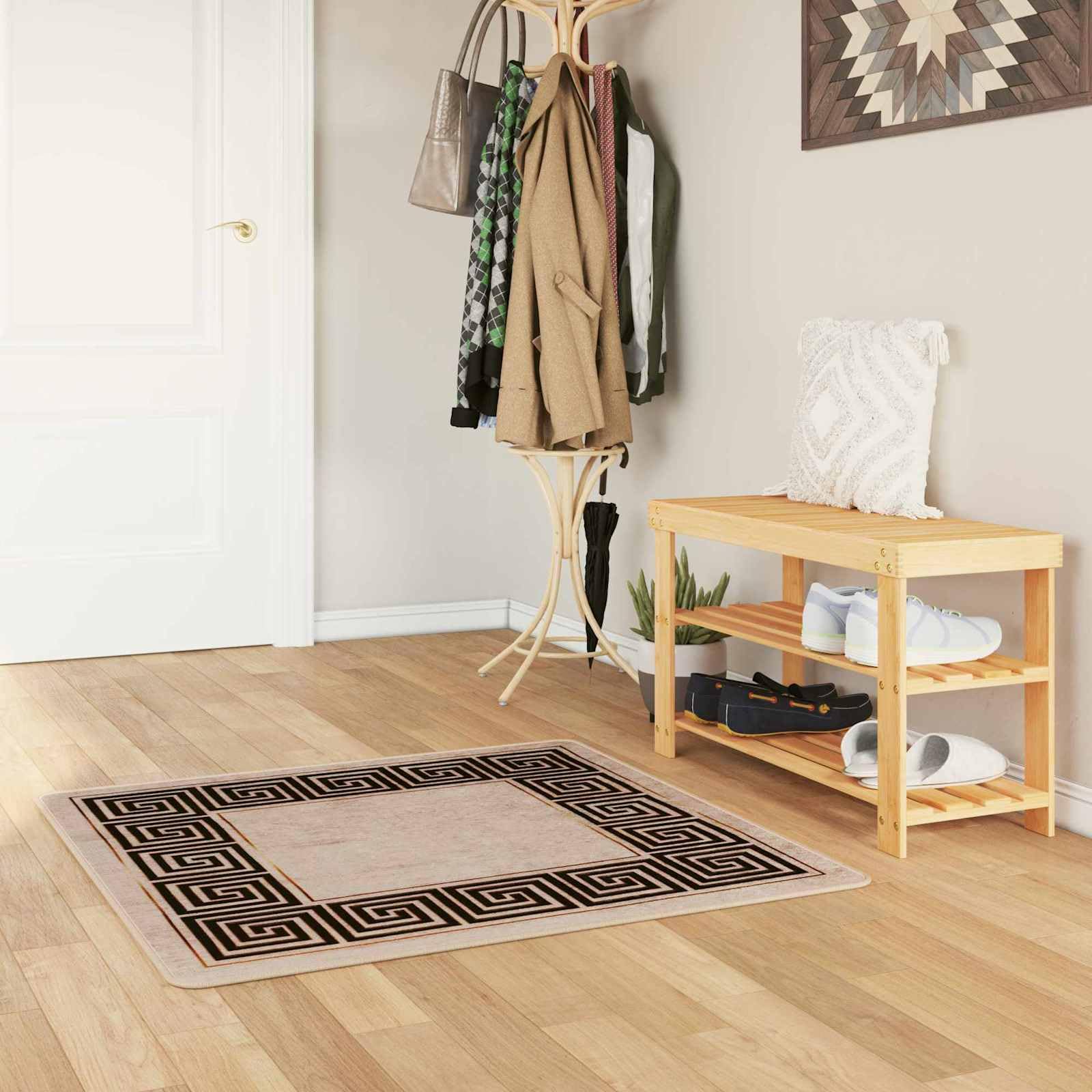 Tapis de couloir pour salon et chambre style vintage minimaliste