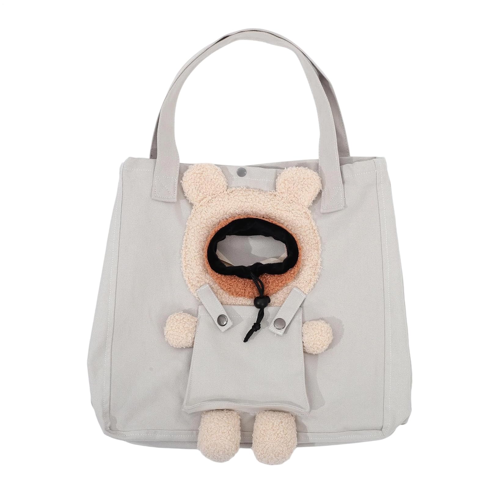 Transporteur chien respirant grand sac en toile avec mesh ultra aéré