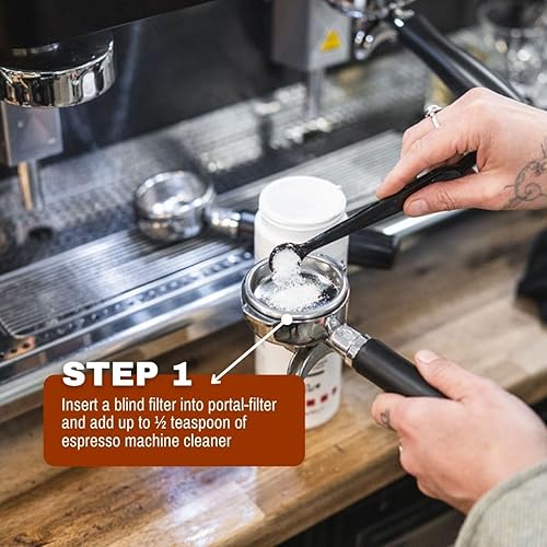 Miniatura 3 de Espresso Parts Puro Caff - Limpiador para máquina de café expreso de 20 onzas, multiusos, máquinas de espresso residenciales y comerciales, descarga