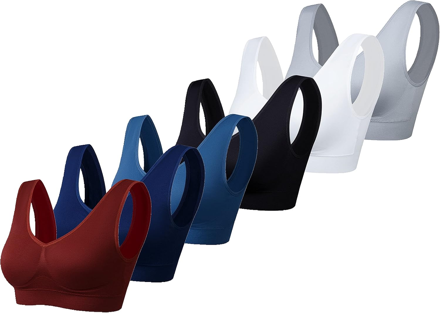 Women’s Seamless Wire-Free Bra with Removable Pads