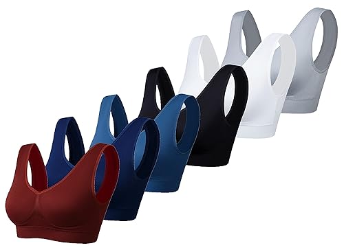 Women's Seamless Wire-Free Bra with Removable Pads