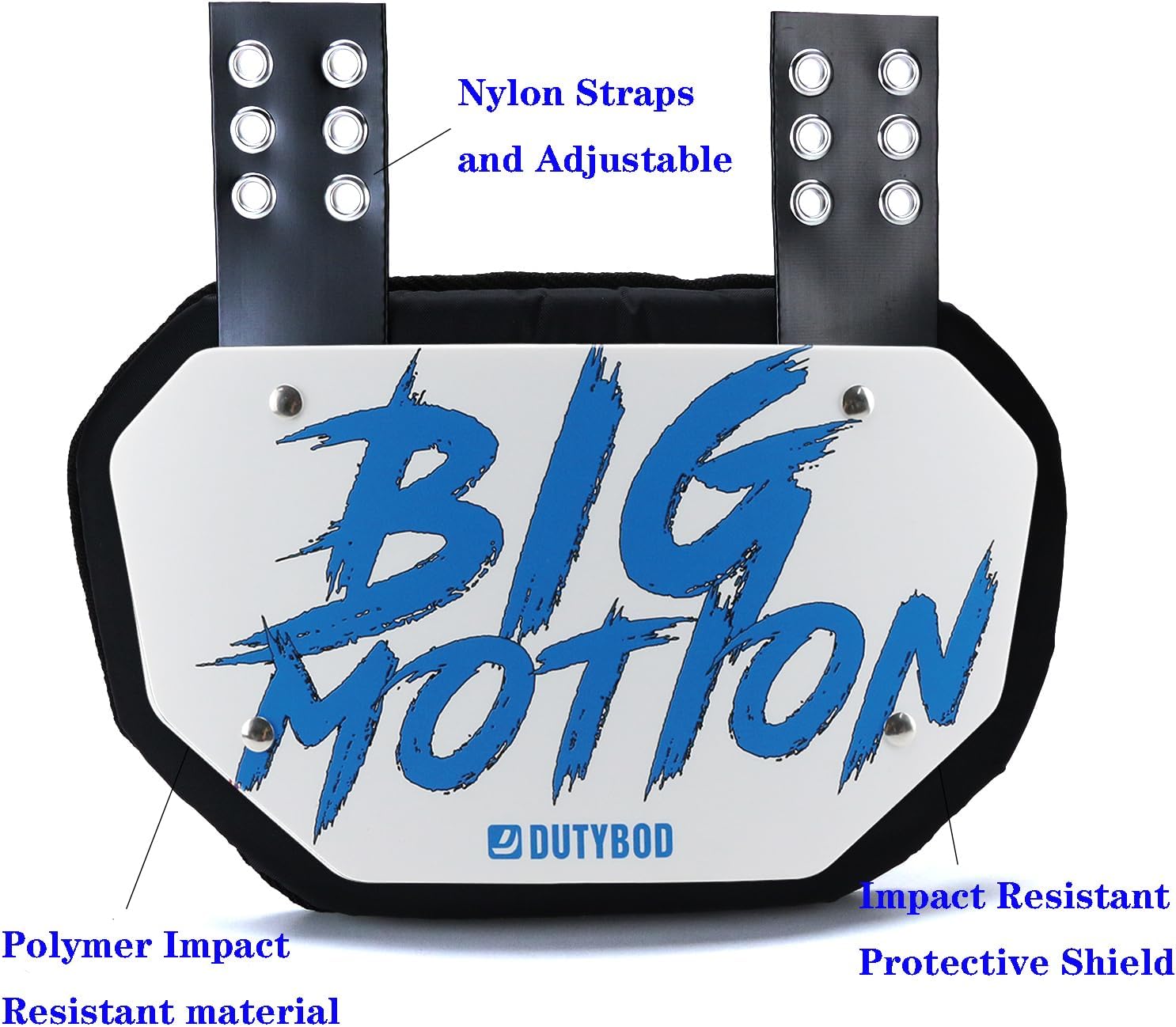 Football Back Plate- Lower Backplate Rear Lower Back