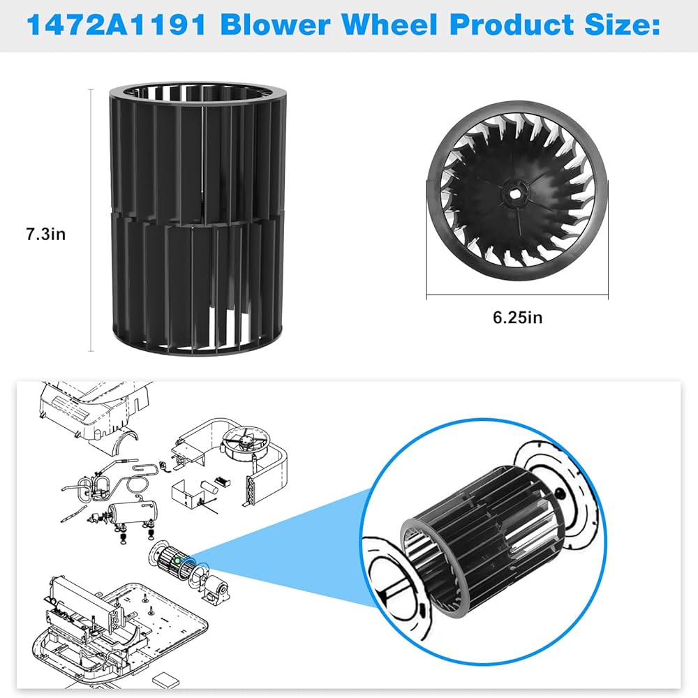 ◼️roen◼️ Coleman コクーン3 Amazon.com: 𝗨𝗽𝗴𝗿𝗮𝗱𝗲𝗱 1472A1191 Wheel Package Blower