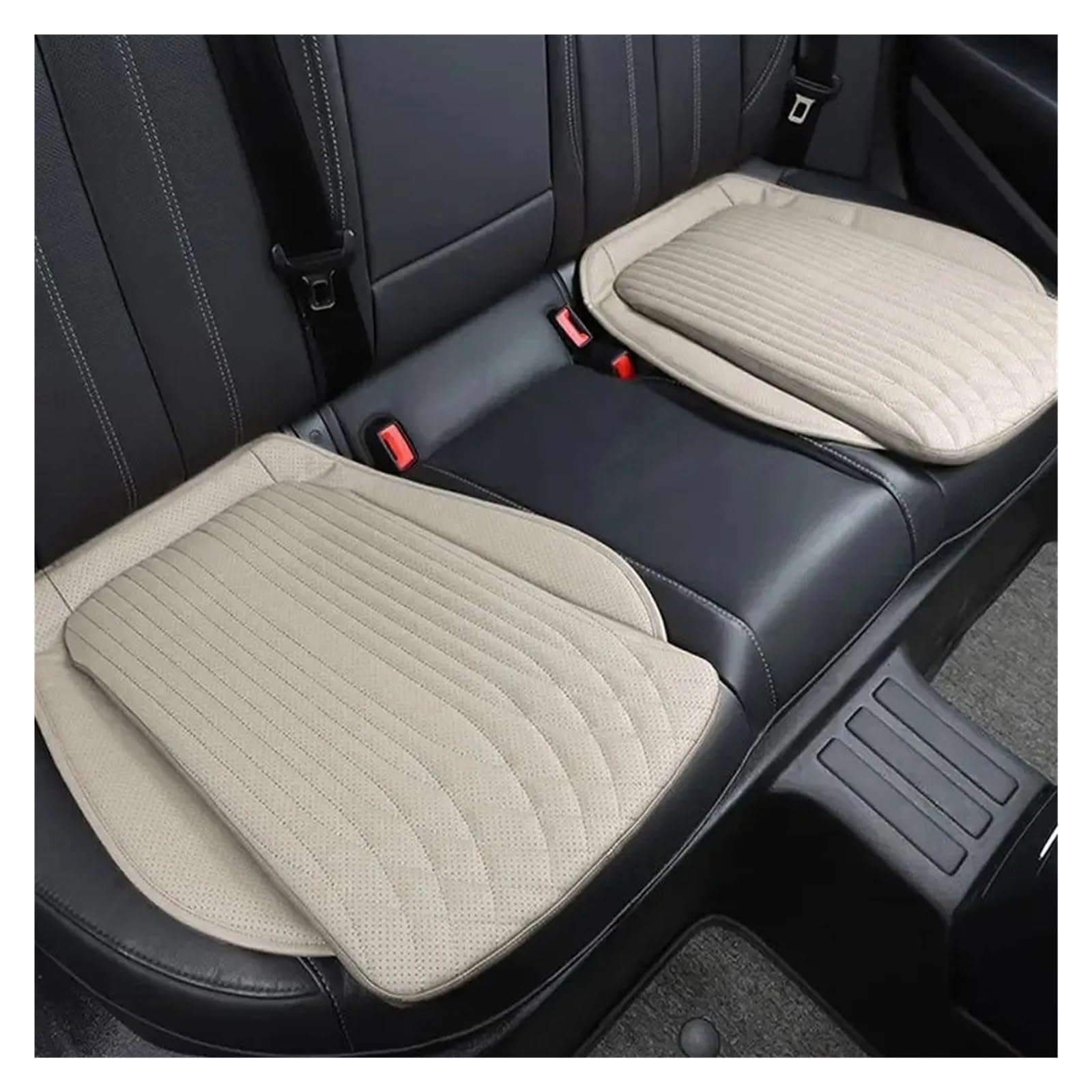 Generico Set Coprisedili Macchina Cuscino per Seggiolino Auto Cuscino Supporto Antiscivolo Pelle Veicoli Commerciali Coprisedile Universale Spugna Ad Alto Rimbalzo 54 Cm Traspirante