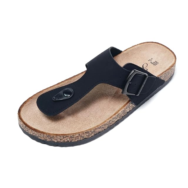 JOMIX Letnie klapki damskie, eleganckie korki do domku na morze, basen SD8040