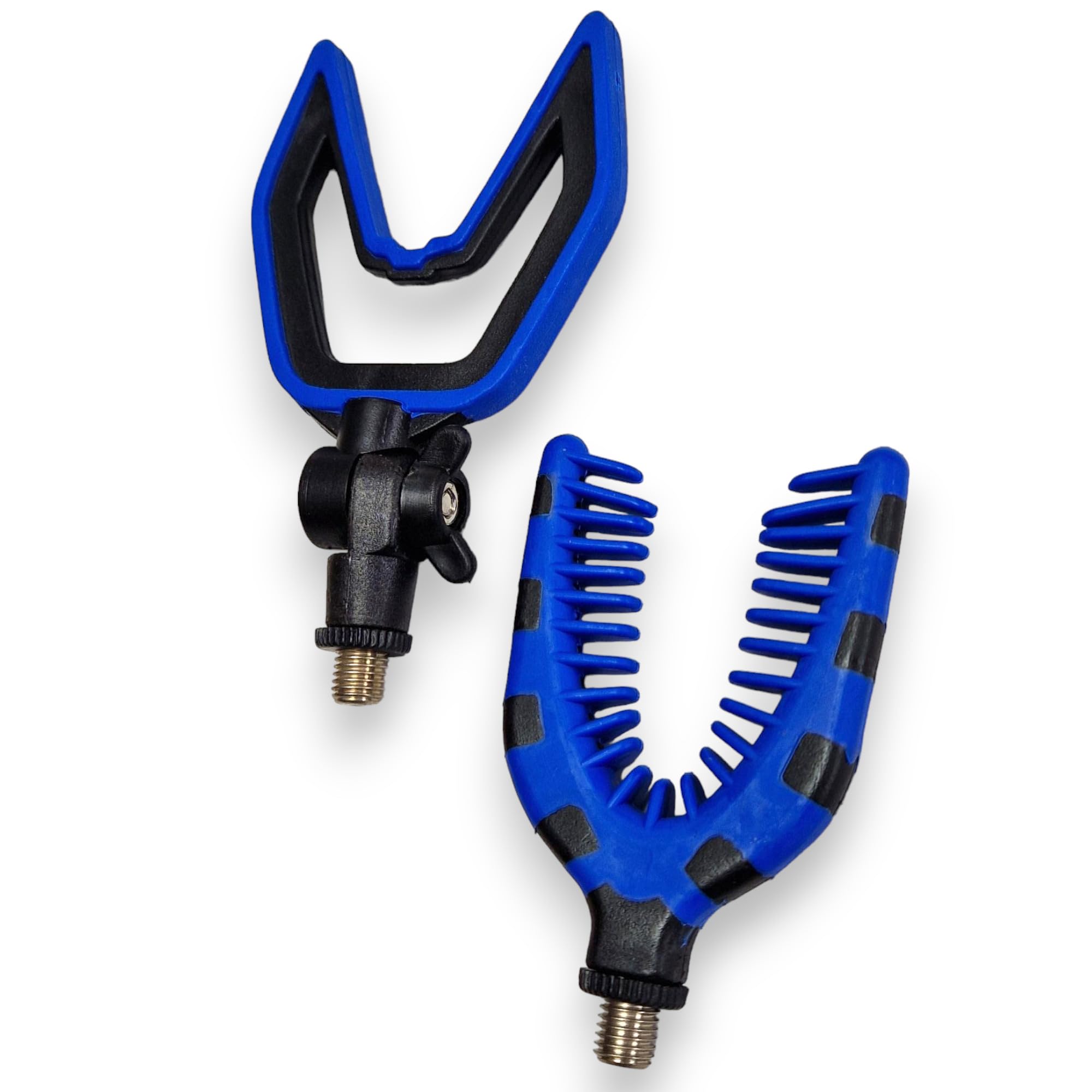 TJR Tackle Set di 4 Supporti per canne da Pesca in Linea, con Sistema di bloccaggio Anteriore e Impugnatura Posteriore