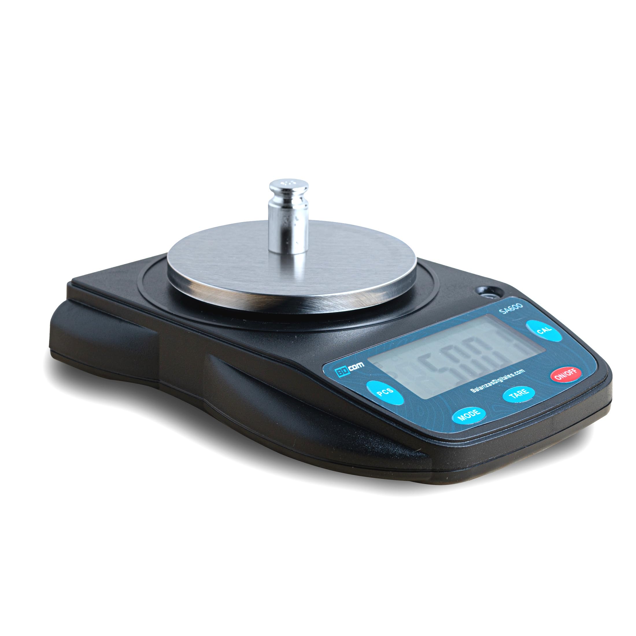 BDCOM SA-600 Balanza de Alta Precisión para Joyería y Laboratorio - Exactitud de 0.01g, 600g Capacidad, Compacta, gran pantalla LCD