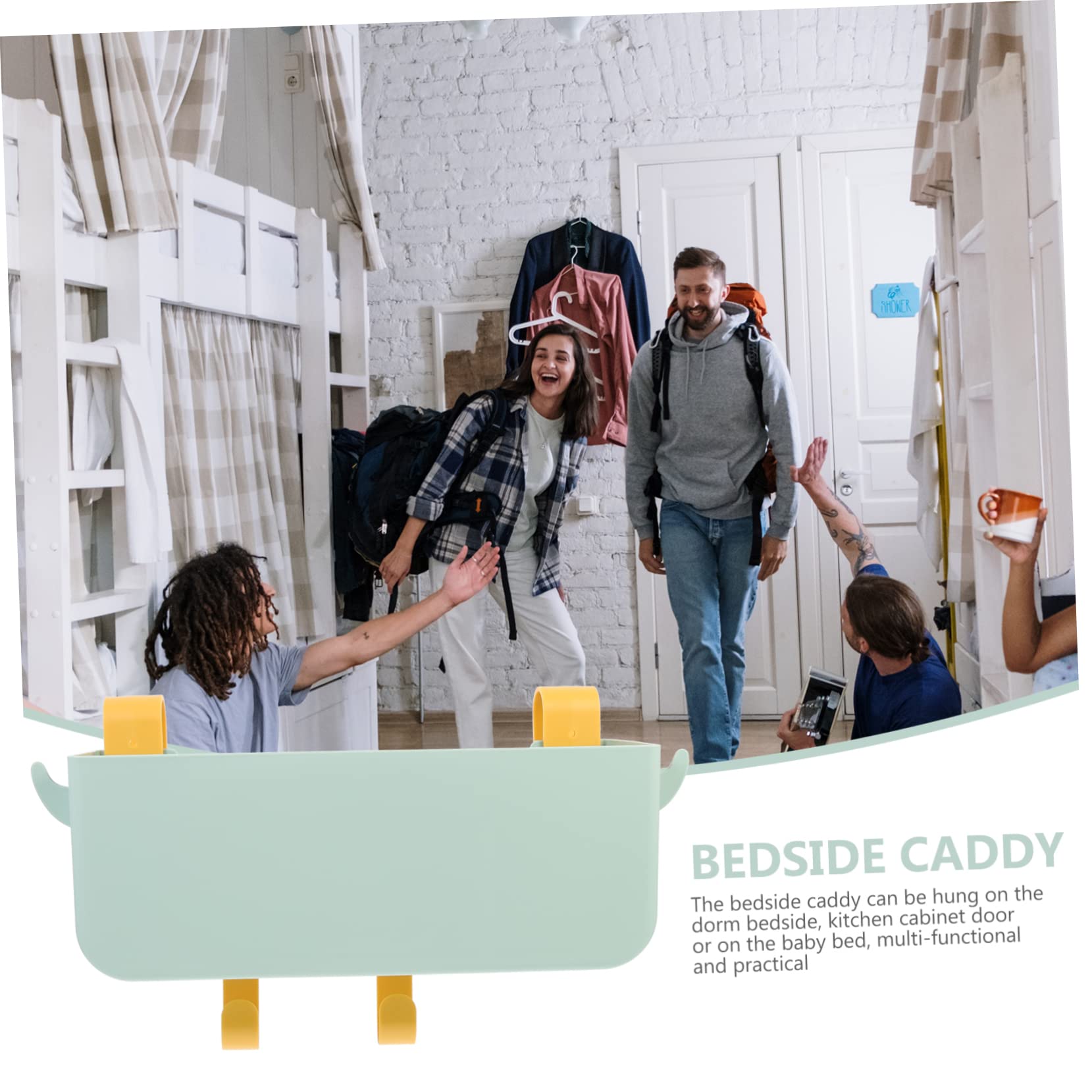 Ipetboom Organizer Portaoggetti in Sospeso Per Letto Castello Contenitore Per Scrivania Da Appendere Cestino Organizer Per Camera Da Letto