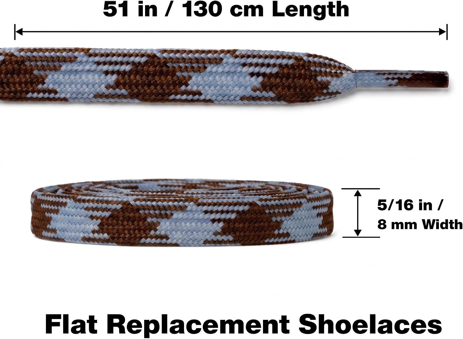 Colored Shoe Laces for Sneakers, Flat Replacement Shoelaces image 4