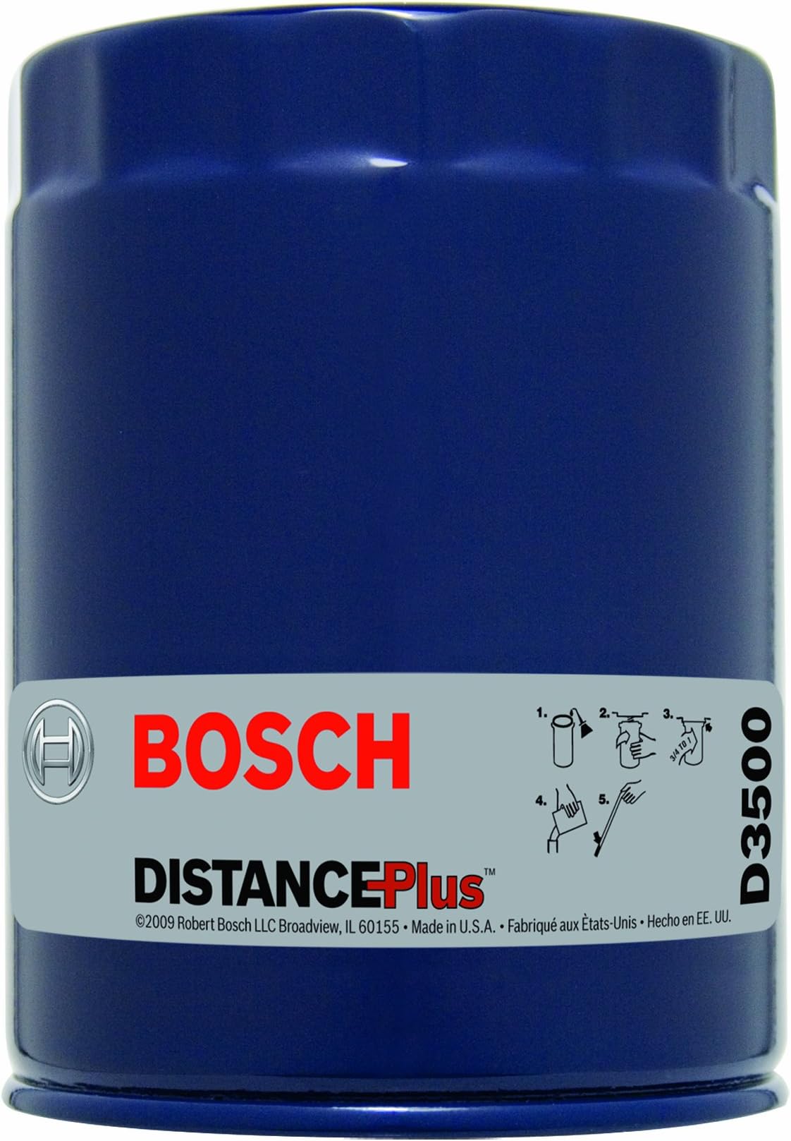 BOSCH D3500 Distance Plus High Performance Oil Filter