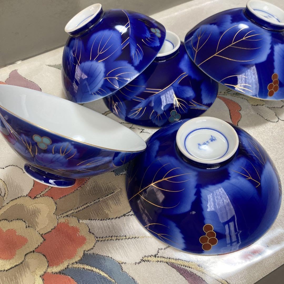 Amazon.co.jp: 有田焼深川製磁ご飯茶碗五客揃 : ホーム＆キッチン