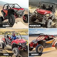 Vista 7 de KEMIMOTO UTV 6.5" Speaker Enclosure, Universal 6.5" Speaker Systems Enclosure Hard Roof Enclosure Accessories Compatible with Polaris RZR, Can Am