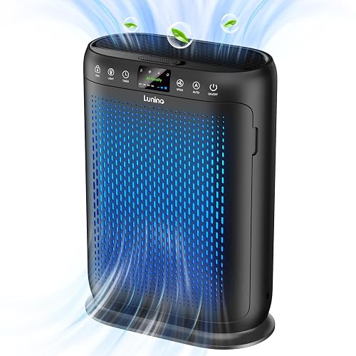LUNINO E-200 H13 HEPA Air Purifier with Air Quality Sensors