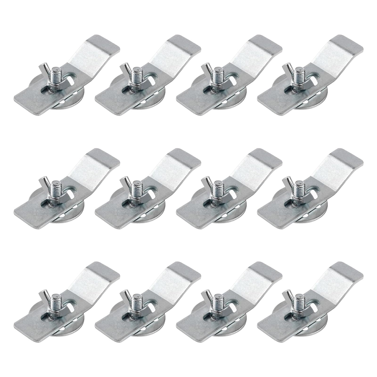 Laikoutd Multicolor Of 12 Rustproof Metal Undermount Sink Fasteners For Basins Dropping In Wet Areas Kitchen Sink Fastener