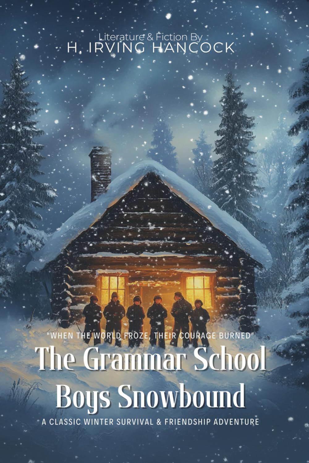 The Grammar School Boys Snowbound By H. Irving Hancock (Illustrated & Annotated): A Classic Winter Survival & Friendship Adventure