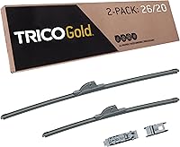 Vista 65 de TRICO Gold 19" + 19" Juego de 2 limpiaparabrisas de repuesto premium para automóvil, limpiaparabrisas de haz para todas las estaciones para lado