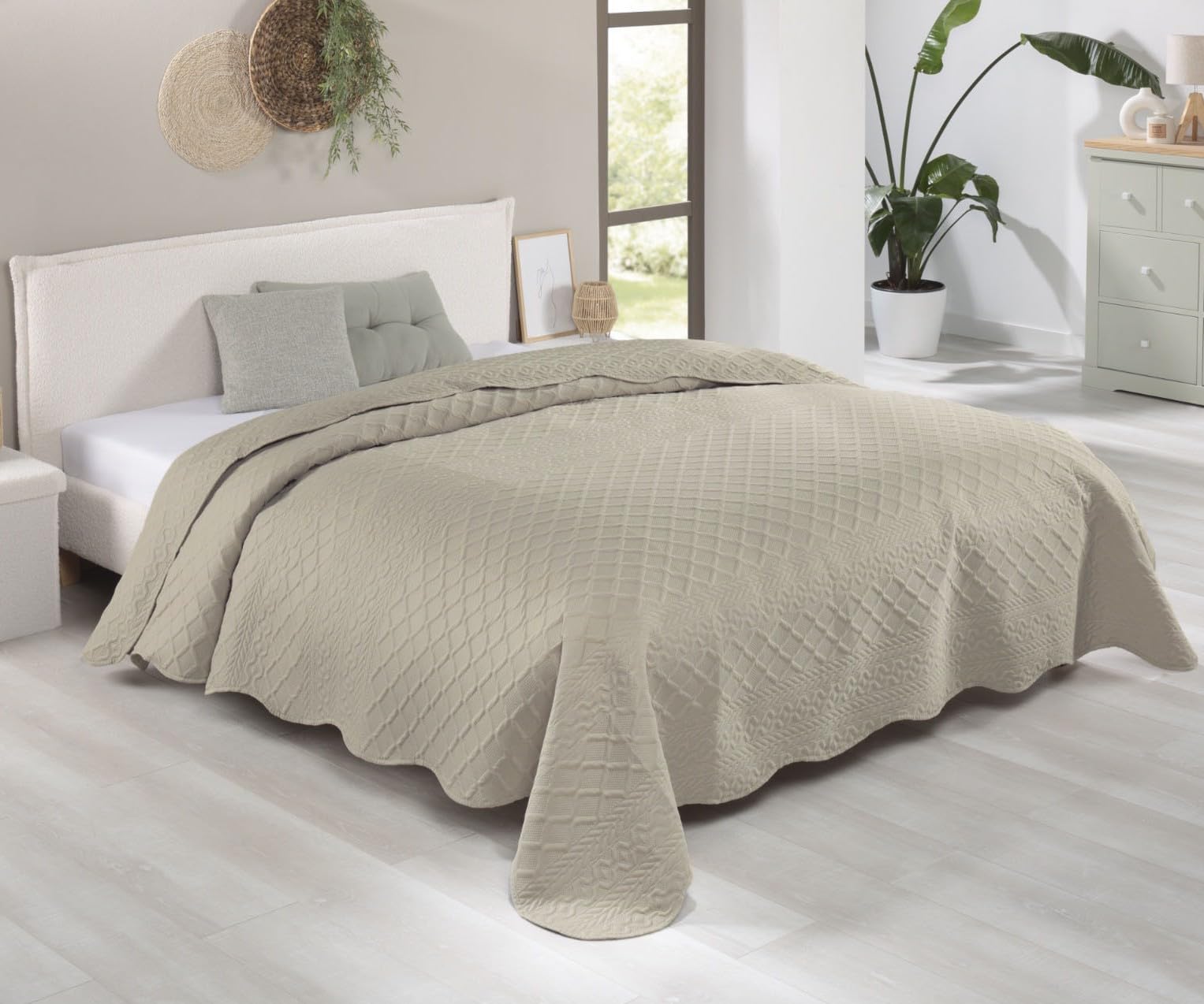 Delindo Lifestyle Couvre-lit Rocco pour lit double