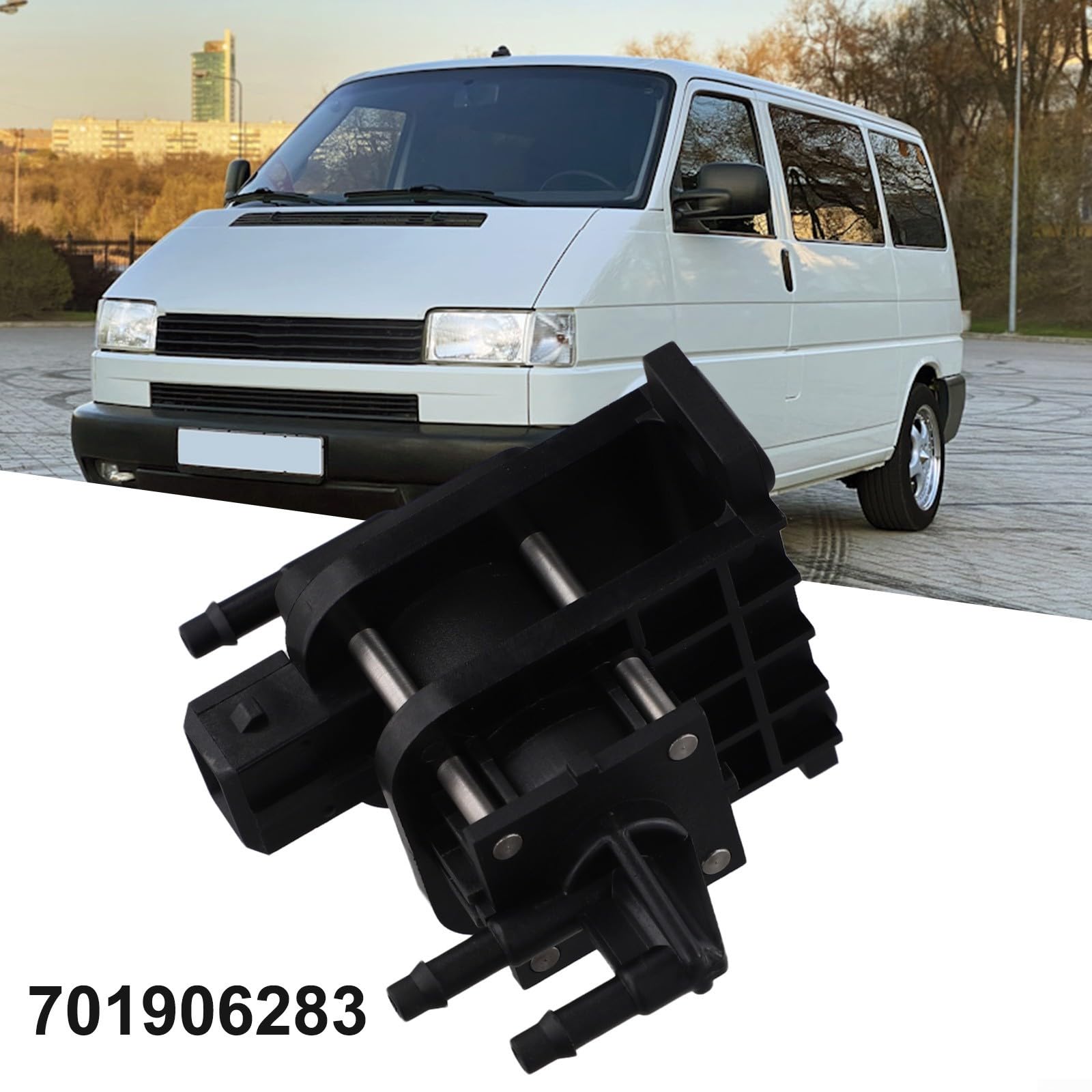 Électrovanne Boost N75 pour T4 pour Caravelle pour Transporter 2.5 1996-2003 OE 701906283 Noir