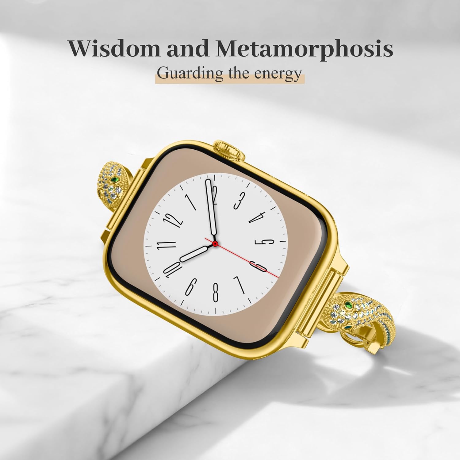 Slim Metal Band Compatible with Apple Watch 41/40/38/44/45/46/49/42mm Women, Diamond Bracelet Jewelry Strap for iWatch Series 11 10 9 8 7 6 5 4 3 2 1 Ultra