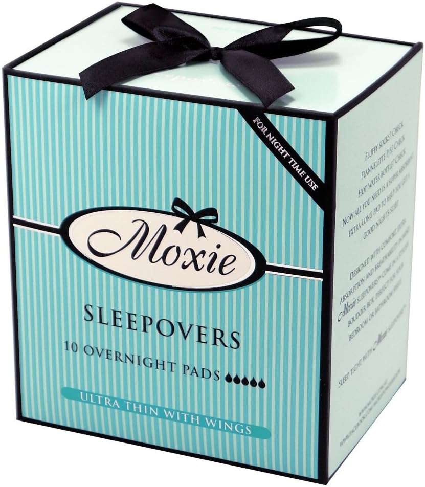 Moxie Sleepovers Overnight Pads - 3 x Packs of 10