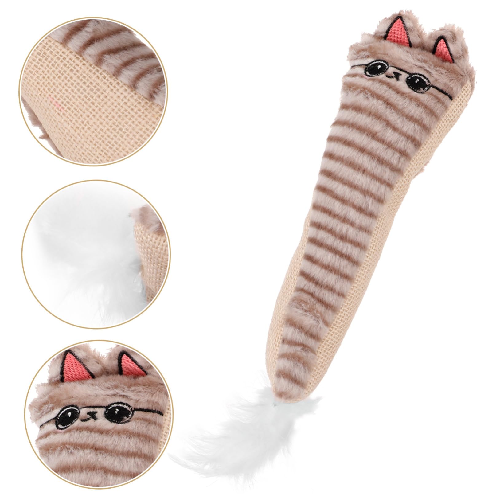 Sosoport Jouet en Papier Sisal – Jouet Interactif À Mâcher Idéal pour Les Chats Dintérieur