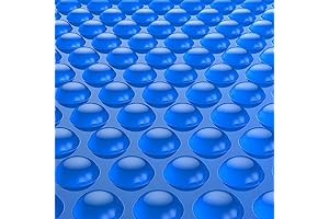 18' x 36' Solar Pool Cover - Blue Heavy-Duty 16-mil Rectangle Swimming...