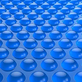 BigXwell Cobertura Solar para Piscina, Aquecedores de Piscina Azuis de 16 Mil 6 X 12 Pés Quadrados para Piscinas Acima do Solo e No Solo, Cobertura de Aquecedor de Piscina Isolante Resistente Série 16