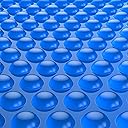 BigXwell Solar Pool Cover, Blue 16-mil 16 x 32 Foot Rectangle for In-Ground Pools, 1600 Series Heavy-Duty Insulating Pool Heater Covers.
